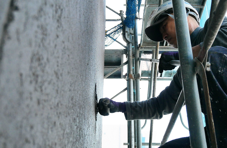 漆喰風意匠仕上