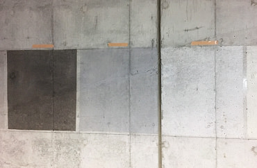 カラークリヤー:試験施工②